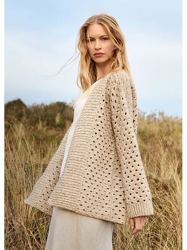 A FREE Lana Grossa Bottoni Crochet Pattern - Crochet Jacket (Design 4) (PDF)