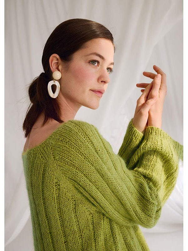 A FREE Lana Grossa Campo & Silkhair Pattern - Pullover Design 31 (PDF)