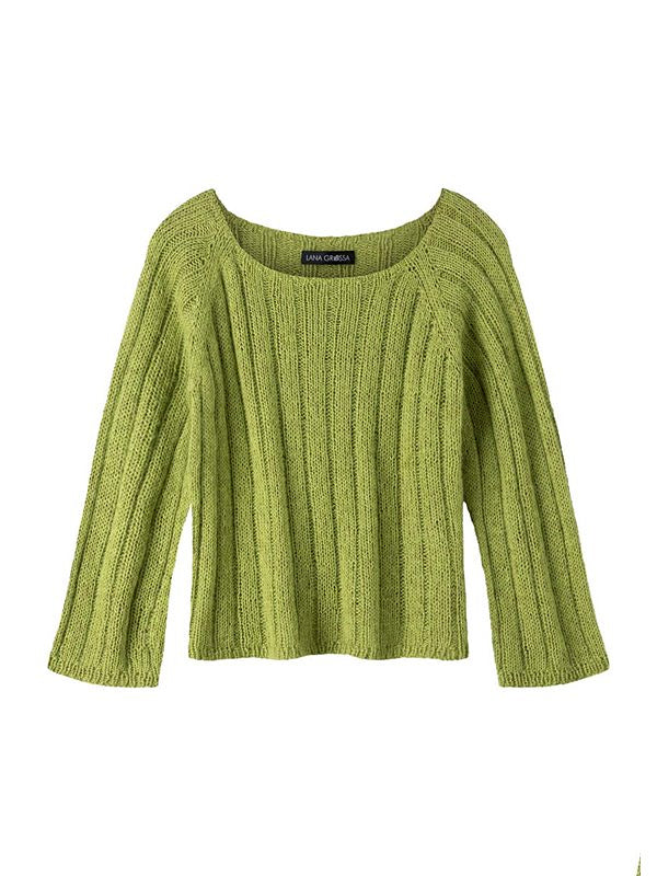 A FREE Lana Grossa Campo & Silkhair Pattern - Pullover Design 31 (PDF)