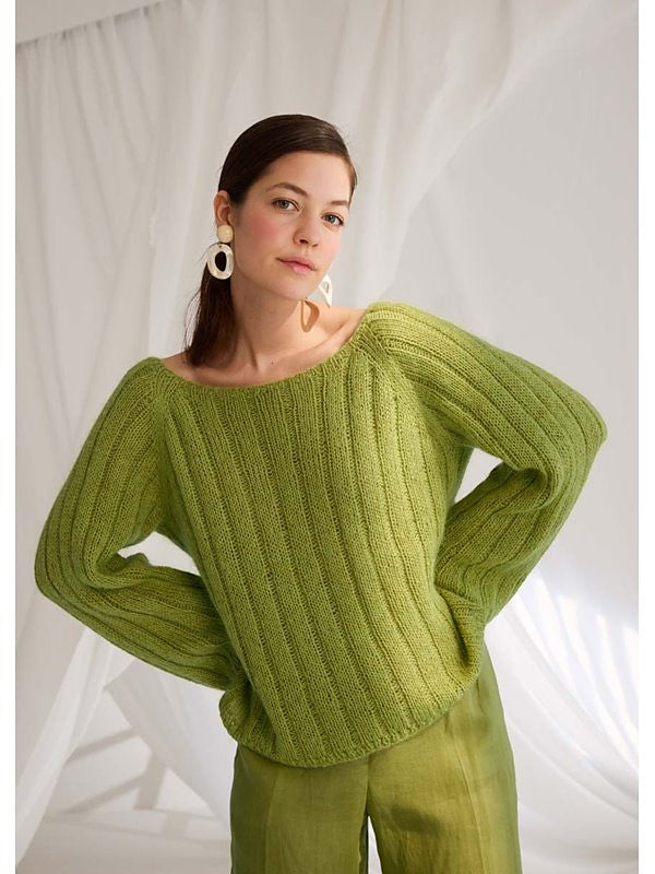 A FREE Lana Grossa Campo & Silkhair Pattern - Pullover Design 31 (PDF)