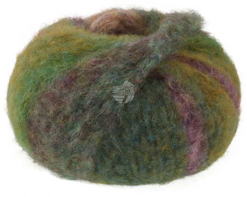 Lana Grossa Gigante Multi - Raspberry Tart (Color #106) Lot 49850