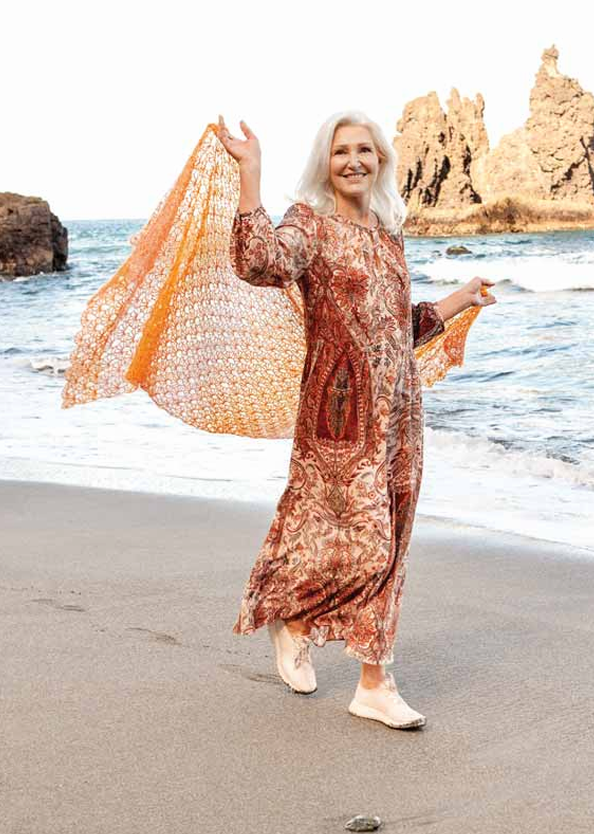 A Lana Grossa Gomitolo Silkhair Pattern - Design 01 - Crochet Shawl (PDF)