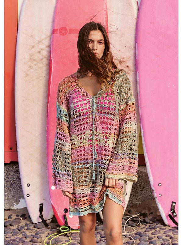 A Lana Grossa Mosaico Crochet Pattern - Crochet Tunic - Design 11 (PDF)