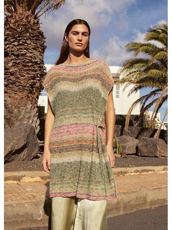 A Lana Grossa Mosaico Pattern - Tunic with side slits - Design 15 (PDF)