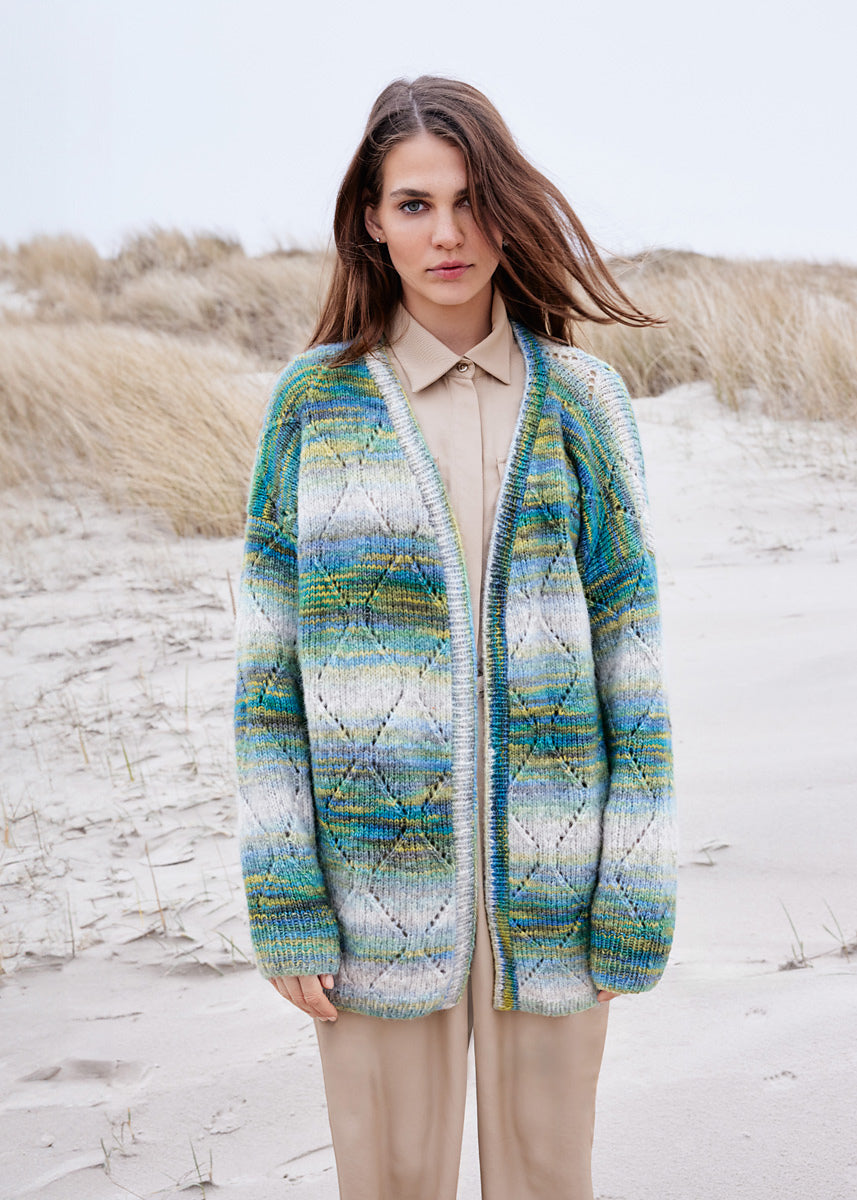 A FREE Lana Grossa Picasso Pattern - Jacket (Design 01) (PDF)