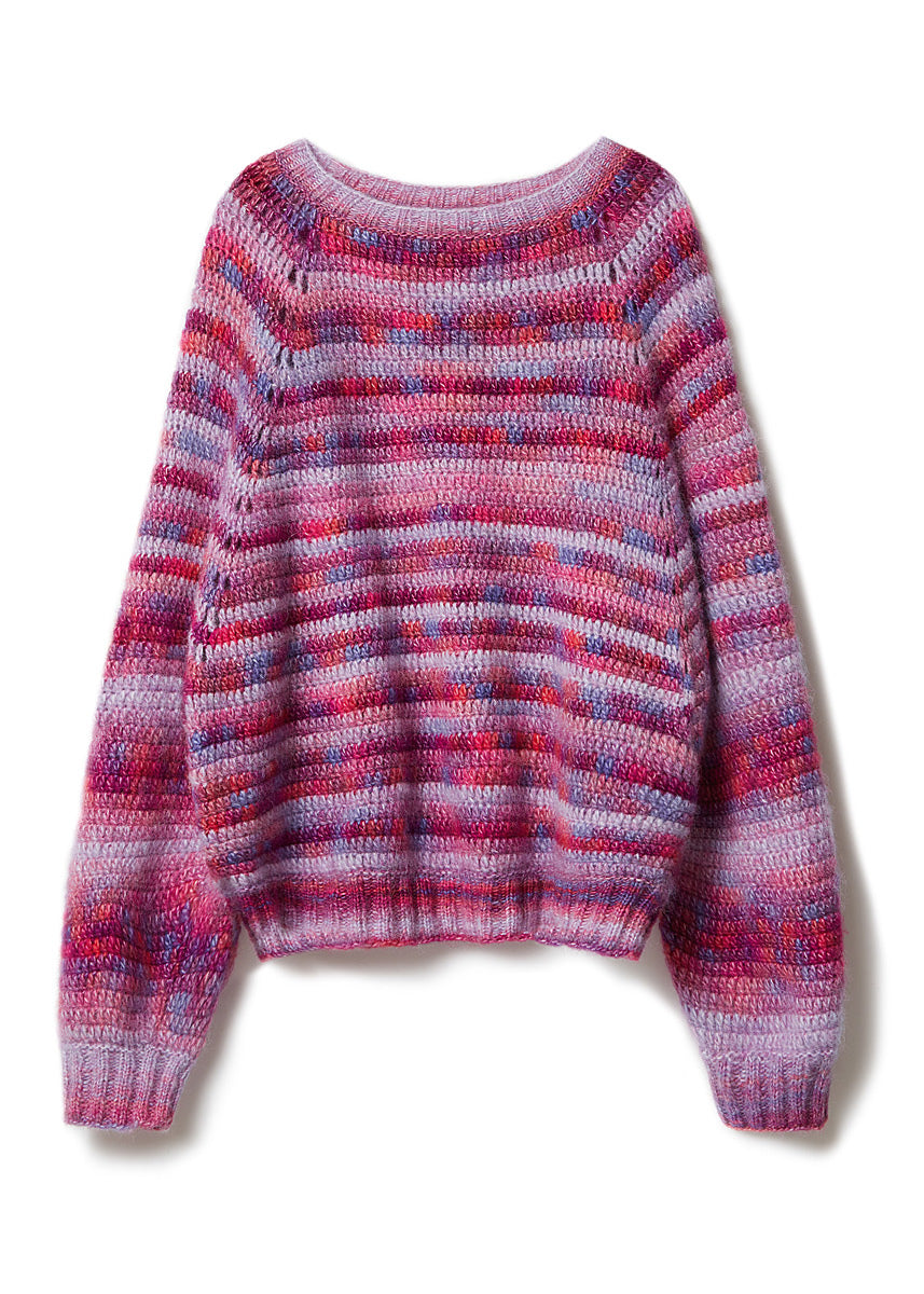 A FREE Lana Grossa Picasso Pattern - Crochet Pullover (Design 25) (PDF)