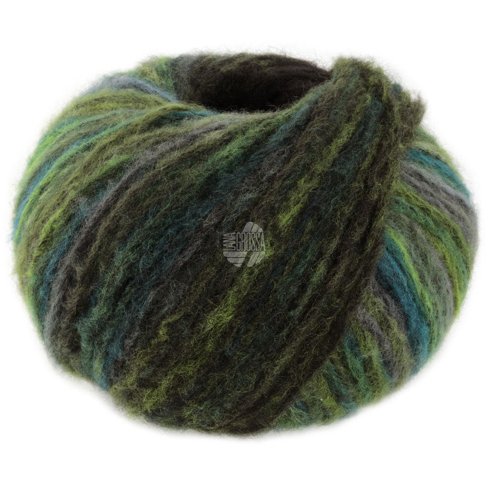 Lana Grossa Picasso - Olive Tapenade (Color #5) - FULL BAG SALE (5 Skeins)