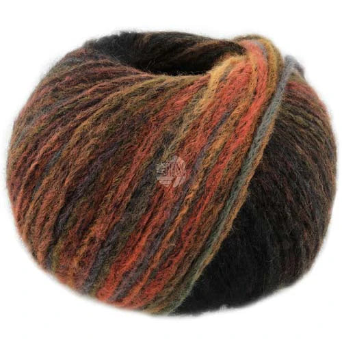 Lana Grossa Picasso - Cask & Cleaver (Color #6) - FULL BAG SALE (5 Skeins)