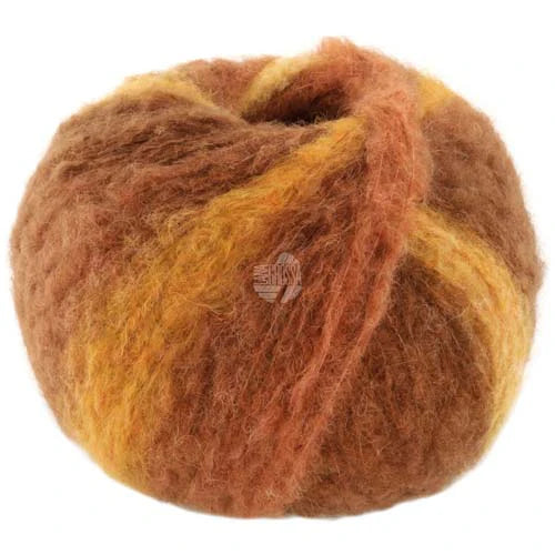 Lana Grossa Gigante - Gold/Brown/Camel (Color #6) Lot 45693