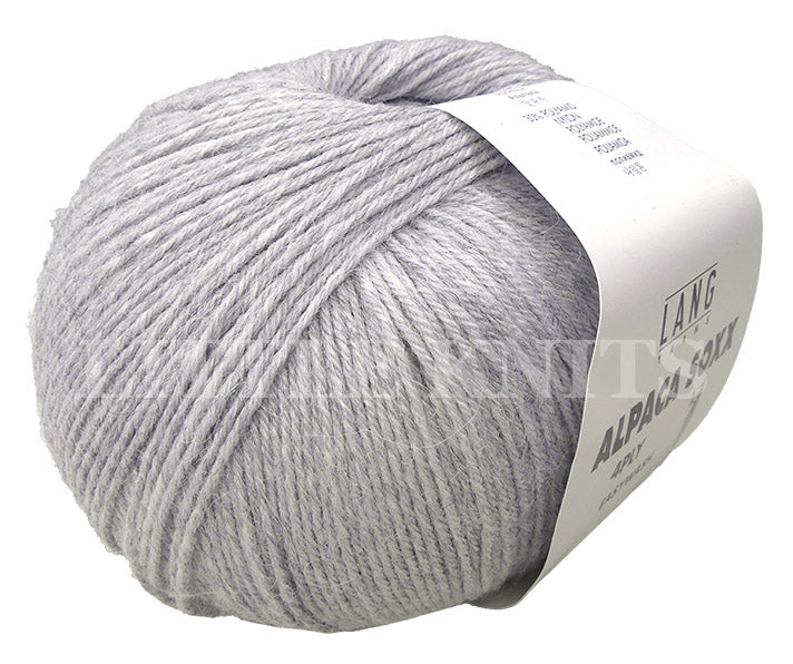 Lang Alpaca Soxx - Light Grey Heather (Color #03)