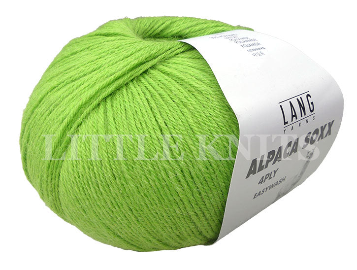 Lang Alpaca Soxx - Lime (Color #16) - FULL BAG SALE (5 skeins)