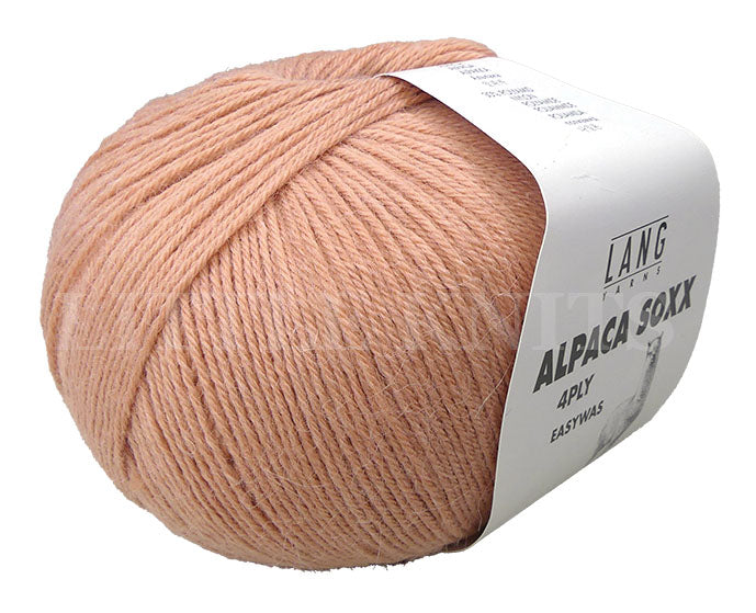 Lang Alpaca Soxx - Pink Clay (Color #28) - FULL BAG SALE (5 skeins)