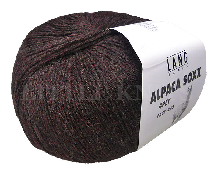 Lang Alpaca Soxx - Bark Heather (Color #68) - FULL BAG SALE (5 skeins)