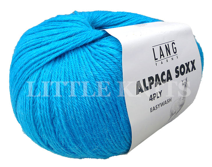 Lang Alpaca Soxx - Turquoise (Color #79)