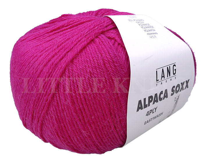Lang Alpaca Soxx - Wild Berry (Color #85) - FULL BAG SALE (5 skeins)