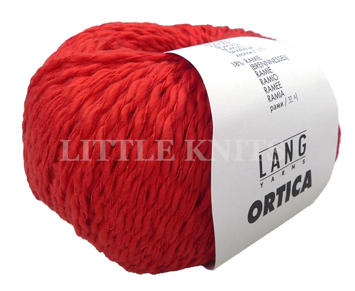 Lang Ortica - Red (Color #60) on sale at Little Knits