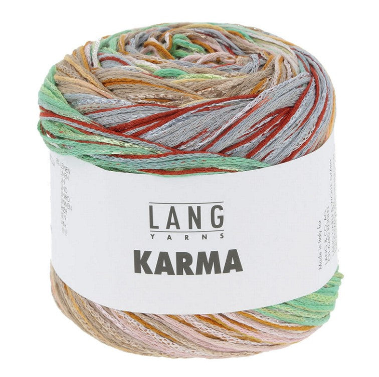 Lang Yarns Karma - Color #01 - FULL BAG SALE (5 Skeins) on sale at Little Knits