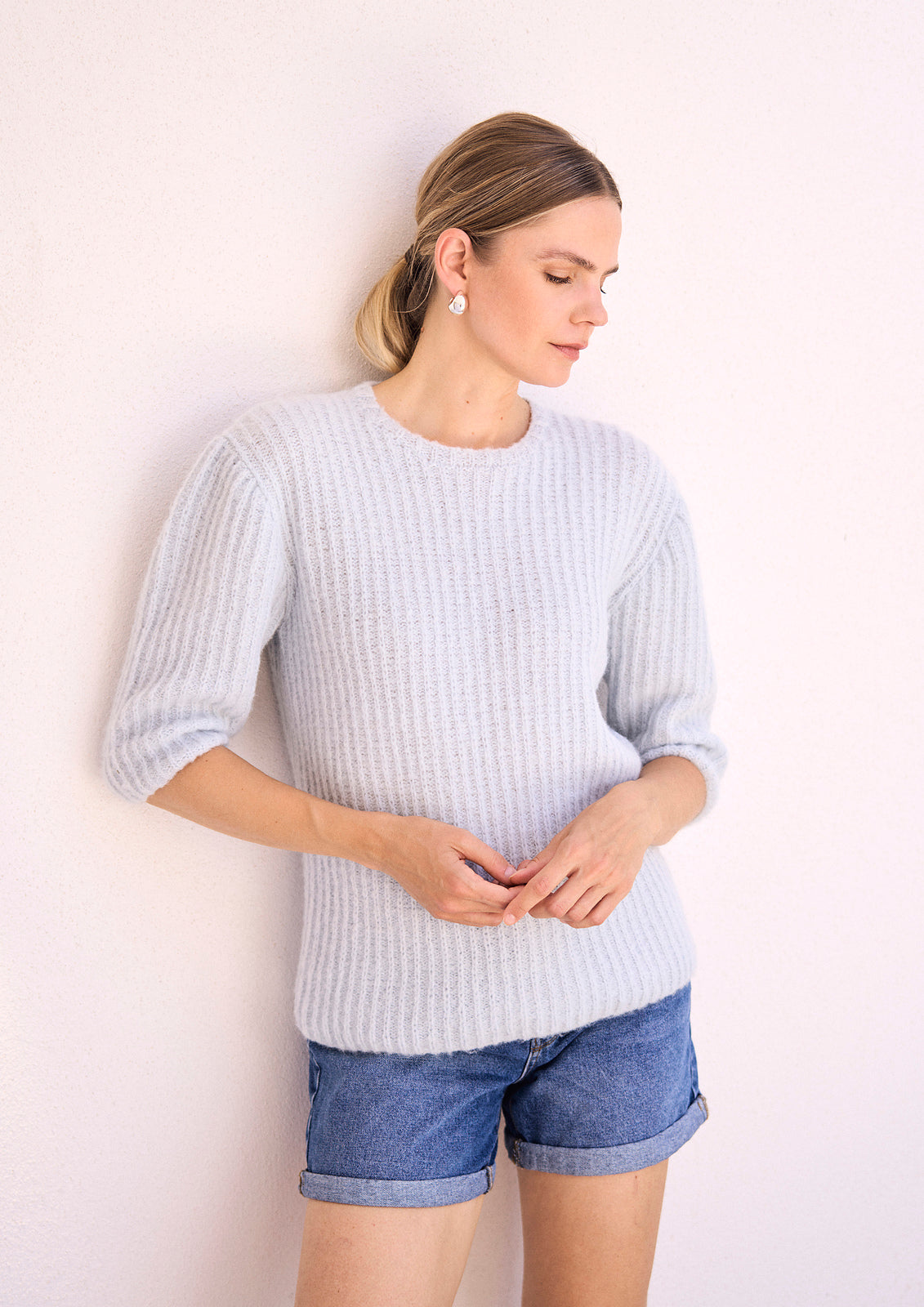 A Rowan Mode Alpaca Haze Pattern - Lars Pullover (PDF)