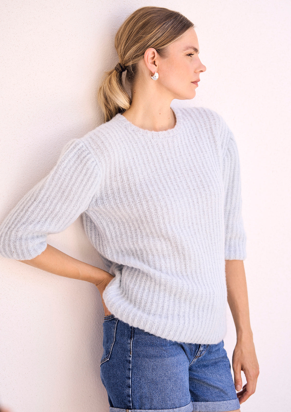A Rowan Mode Alpaca Haze Pattern - Lars Pullover (PDF)