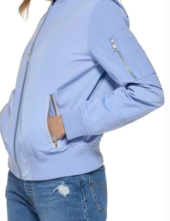 NEW Levi’s Women's Melanie Newport Bomber Jacket Hydrangea XXL