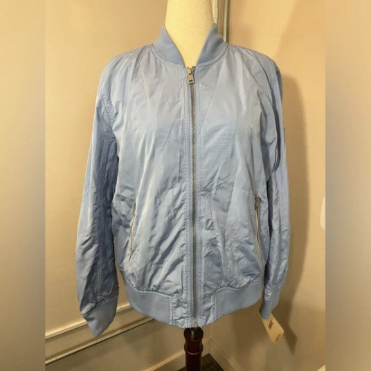 NEW Levi’s Women's Melanie Newport Bomber Jacket Hydrangea XXL