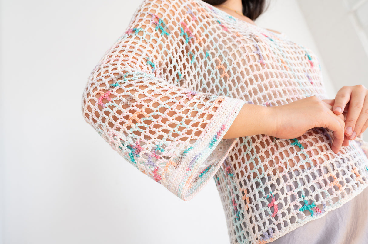 A Berroco Splash Pattern - Gaudi Pullover (PDF)