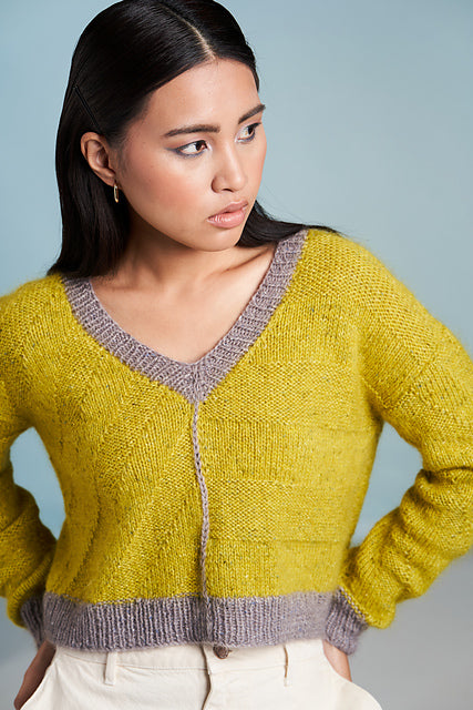 A Rowan Kidsilk Haze & Felted Tweed Pattern -  Light (PDF)