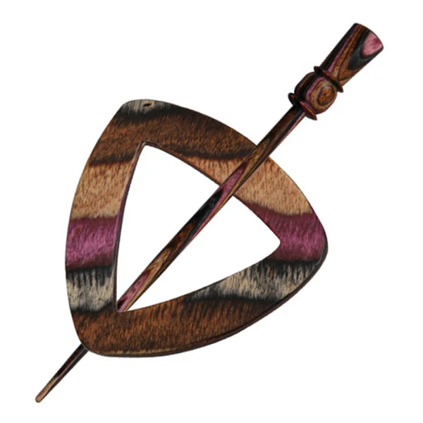 Knitter's Pride Symfonie Lilac Shawl Sticks With Brooch - Electra