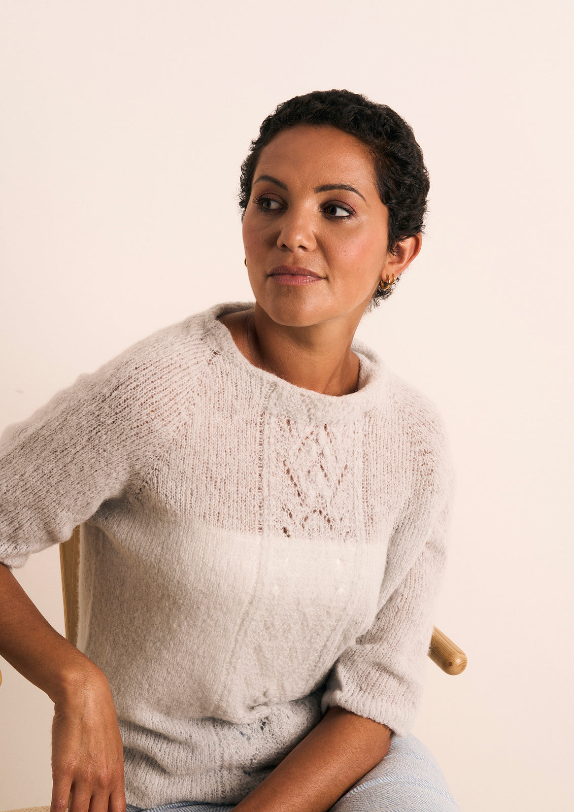 A Rowan Mode Alpaca Haze Pattern - Lise Tee (PDF)