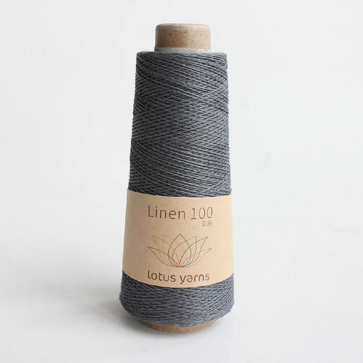 LotusLinen Graphite 31 Yarn on sale at Little Knits