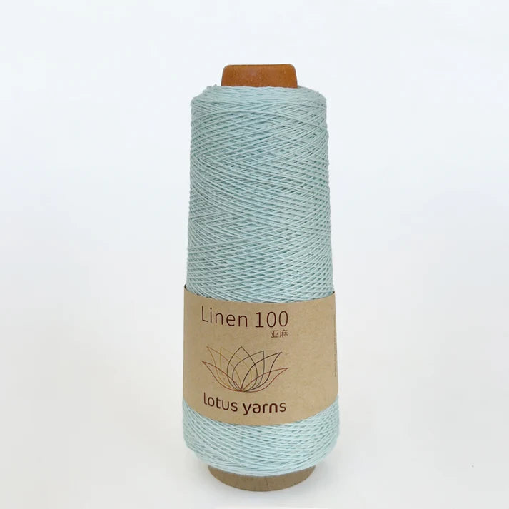 LotusLinen Off Teal 34 Yarn on sale at Little Knits