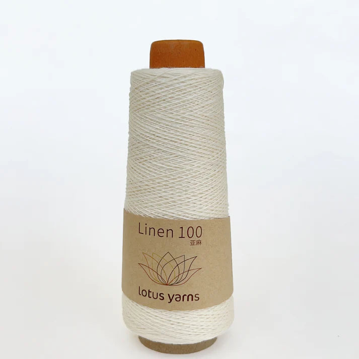 LotusLinen Off White 33 Yarn on sale at Little Knits