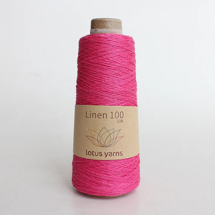 LotusLinen Pink 23 Yarn on sale at Little Knits