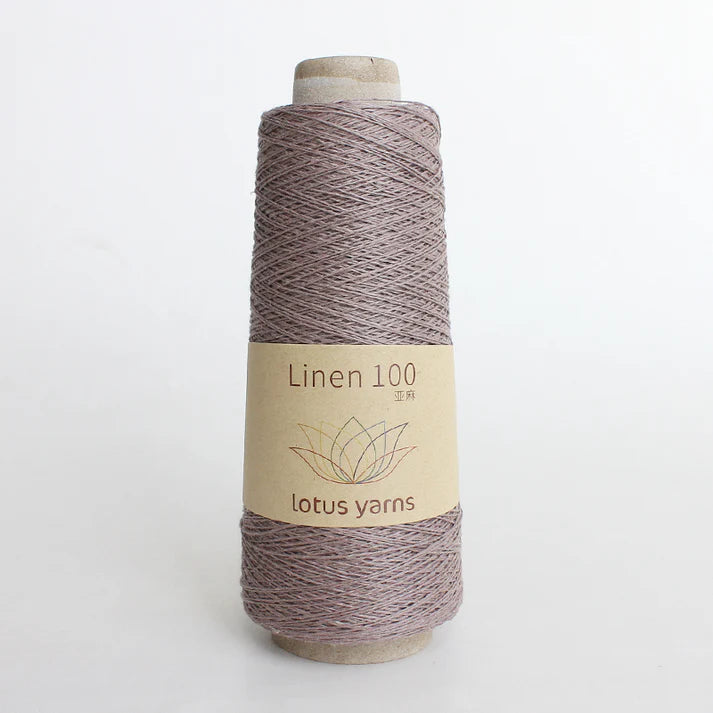 LotusLinen Taupe 09 Yarn on sale at Little Knits
