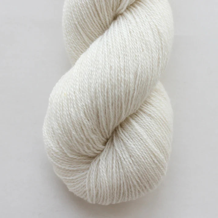 Lotus Cashmere Lace - Ecru 01 on sale at Little Knits
