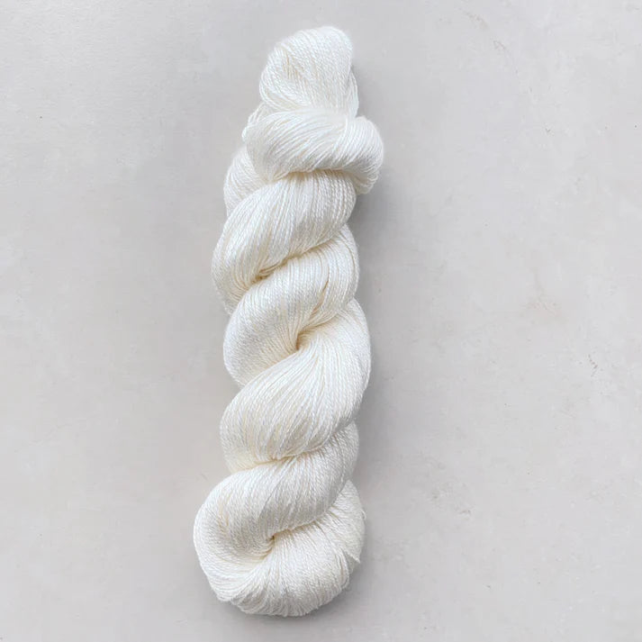 Lotus Silk 8 - Natural White on sale at Little Knits