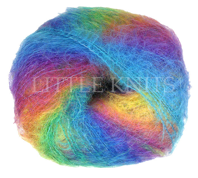 Louisa Harding Amitola Brush - Technicolor (Color #345) - TEN SKEINS BAGS - 70% OFF SALE!