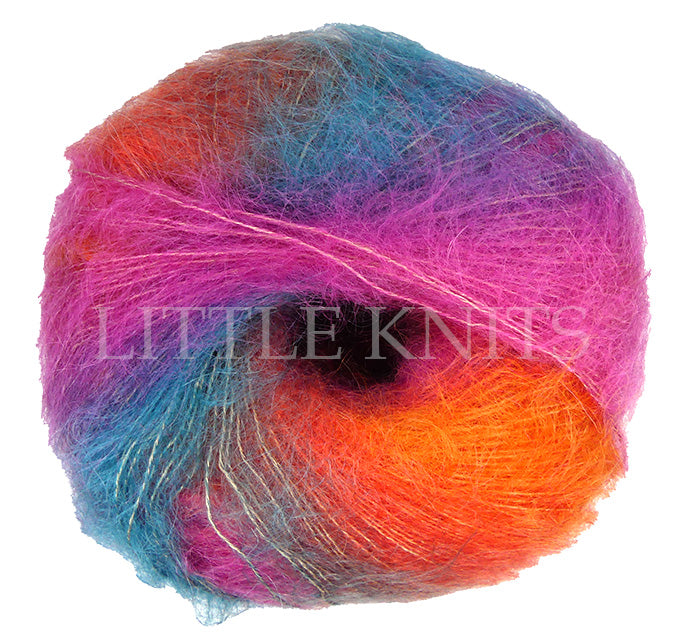 Louisa Harding Amitola Brush - Tangerine Dream (Color #349) - FULL BAG SALE (5 skeins)