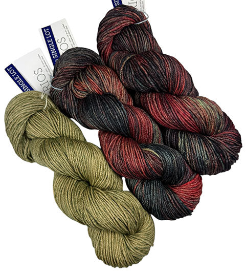 Malabrigo Rios One of a Kind - Lowland Study (THREE SKEINS)