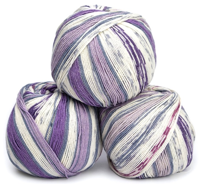 Lungauer Sockenwolle Seide - Lavender Haze (Color #538)