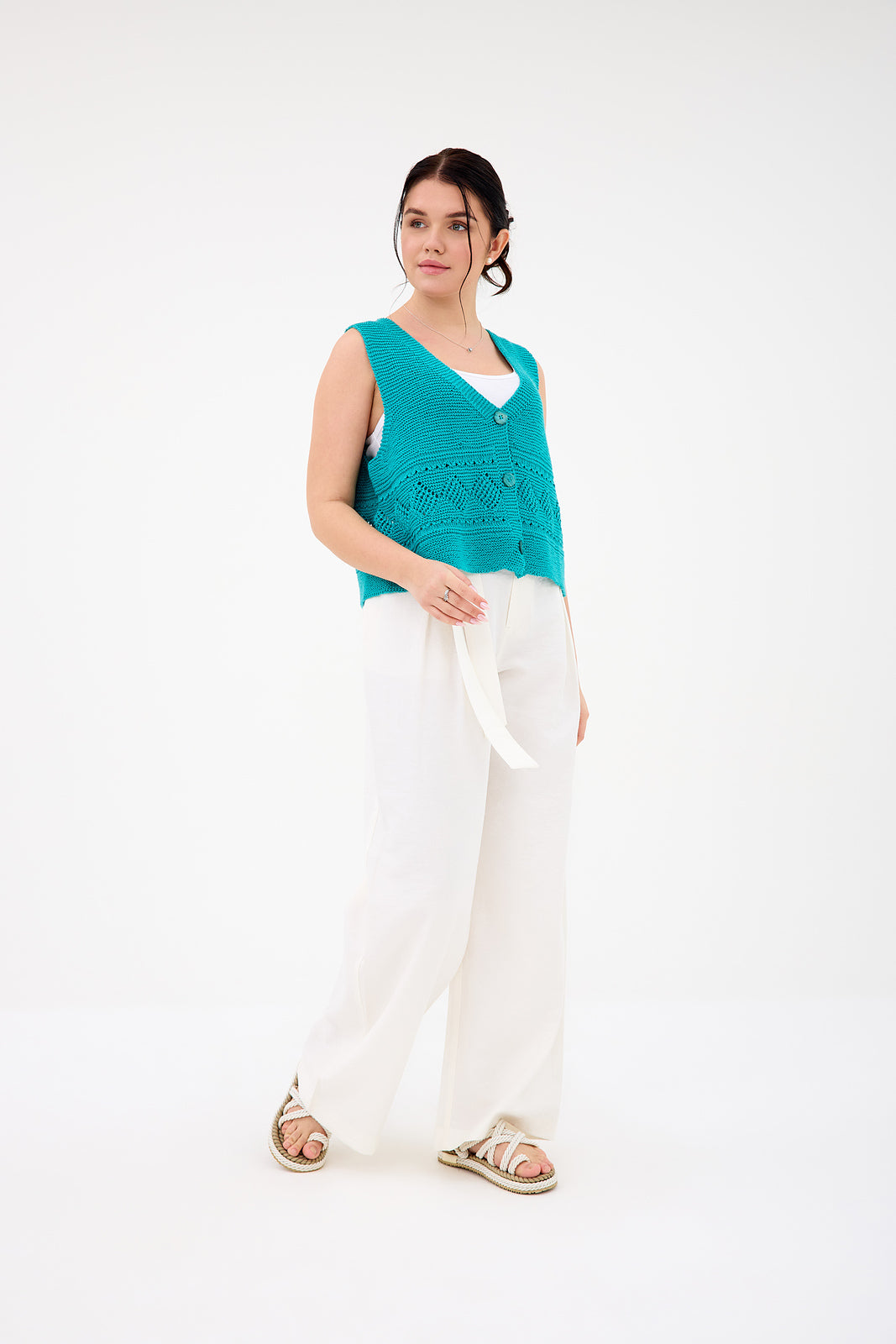 A Mirasol Pattern - Claire Buttoned Top (PDF)