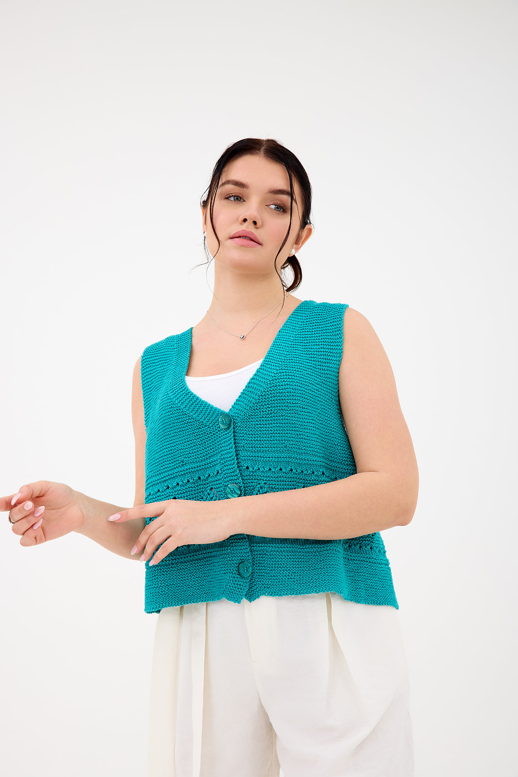 A Mirasol Pattern - Claire Buttoned Top (PDF)