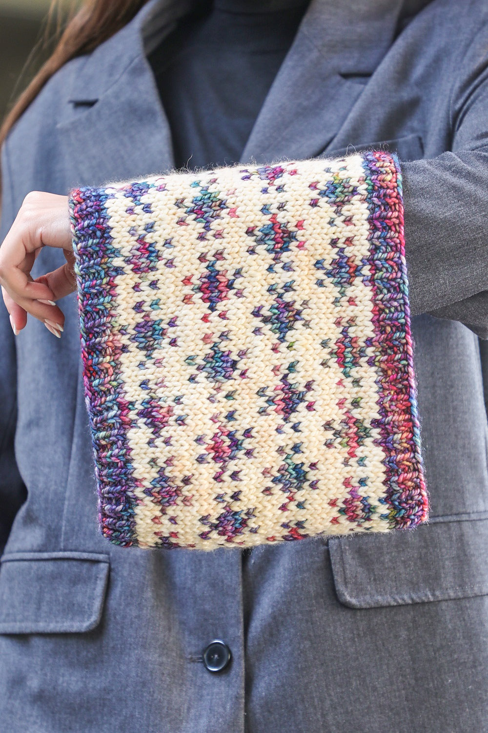 A Malabrigo Vientos Pattern - Starship Cowl (Print Copy) - Free with purchases of Vientos yarn - One per customer
