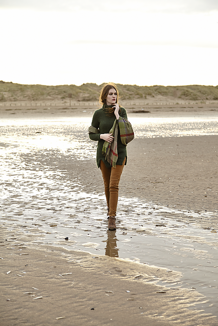 A Rowan Brushed Fleece Pattern - Maree (PDF)