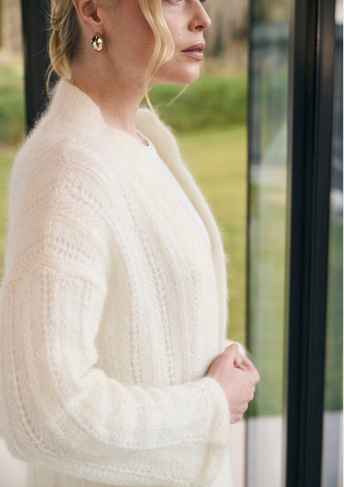 A Rowan Mode Alpaca Haze Pattern - Ovington Coat (PDF)