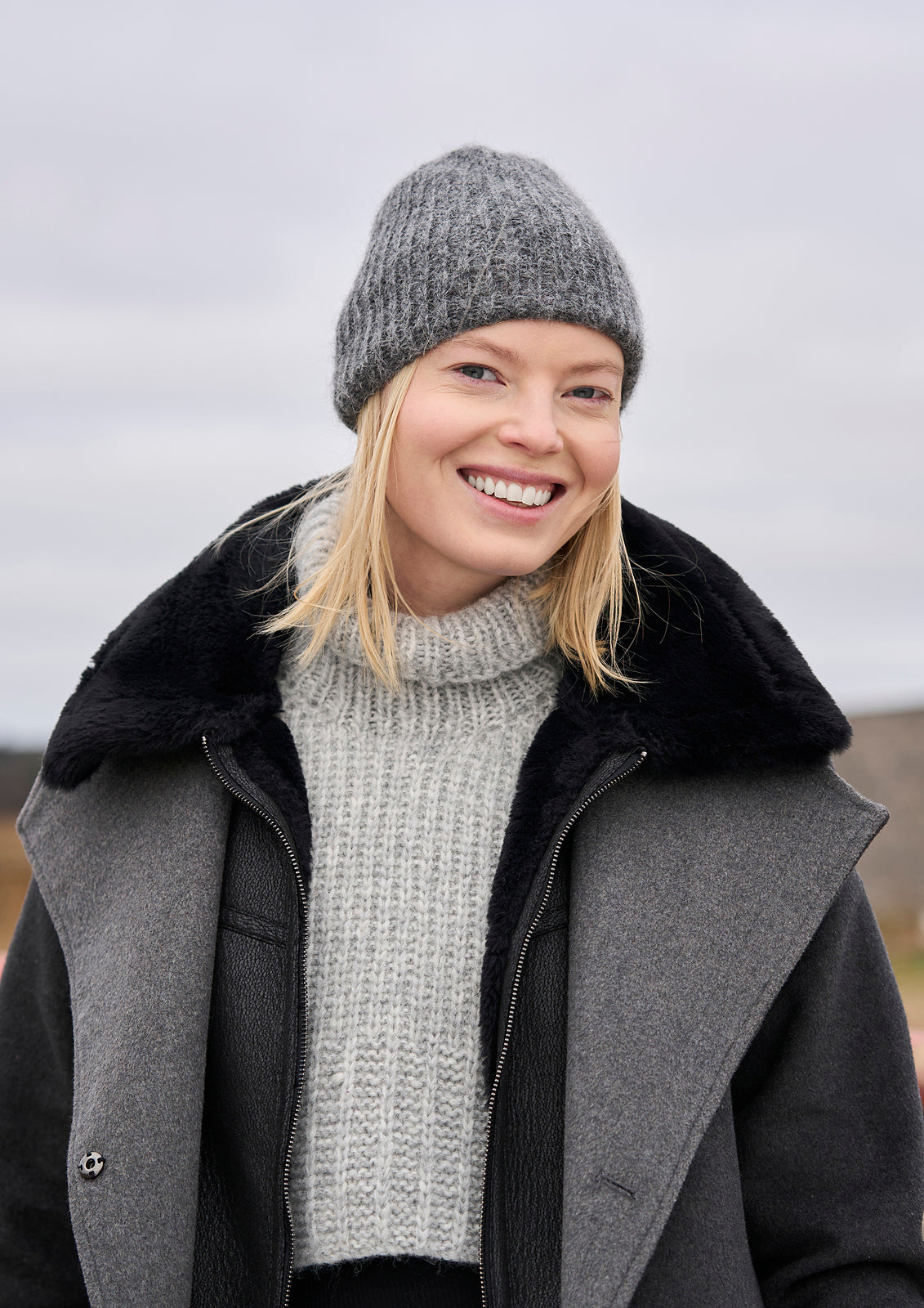 A Rowan Mode Alpaca Cotton Pattern - Heydon + Tide Turtleneck (PDF)