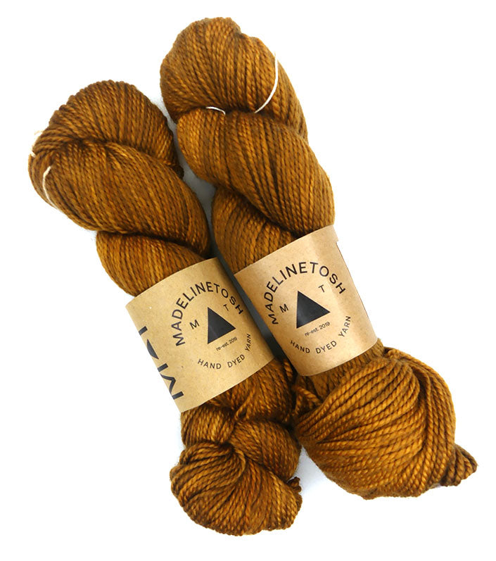 Madelinetosh Farm Twist One of a Kind - Burnished Gold (TWO SKEINS)