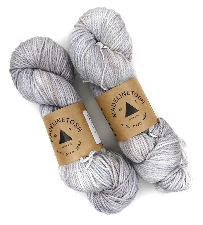 Madelinetosh Farm Twist One of a Kind - Cloudy Day (TWO SKEINS)