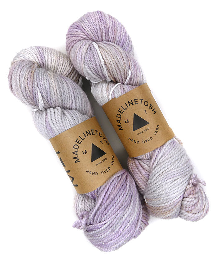 Madelinetosh Farm Twist One of a Kind - Lavender Clouds (TWO SKEINS)