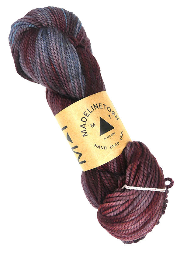 Madelinetosh Farm Twist One of a Kind - Mahogany Blues